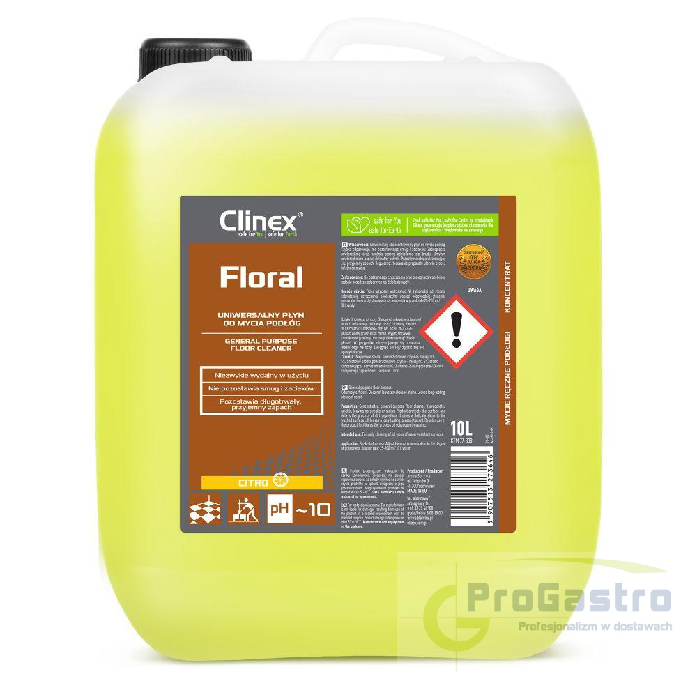 Clinex Floral Citro 10 l Clinex Floral Citro 10 l