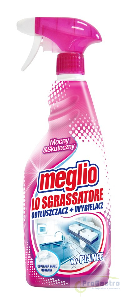 Meglio Lo Sgrassatore Odtłuszczacz + Wybielacz 750 ml Meglio Lo Sgrassatore Odtłuszczacz + Wybielacz 750 ml