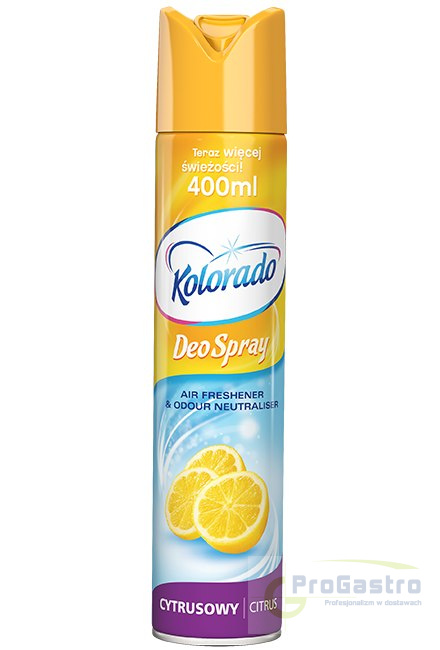 Odświeżacz powietrza Kolorado 400 ml Cytrusowy Odświeżacz powietrza Kolorado 400 ml Cytrusowy