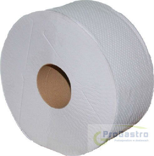 Papier toaletowy Jumbo biała makulatura 170 M 2W F19 Papier toaletowy Jumbo biała makulatura 170 M 2W F19