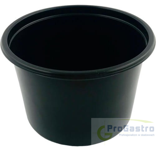 Pojemnik do zgrzewu FI 115 mm 500 ml A50 czarny Pojemnik do zgrzewu FI 115 mm 500 ml A50 czarny