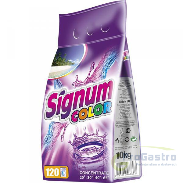 Proszek do prania Signum Color 10 kg 120 prań Proszek do prania Signum Color 10 kg 120 prań