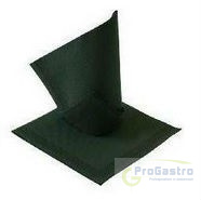 Serwetki 38x38 czarne z paskiem A50 Serwetki 38x38 czarne z paskiem A50