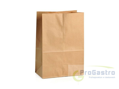 Torba klockowa 250x110x320 mm 250 sztuk brązowa Torba klockowa 250x110x320 mm 250 sztuk brązowa