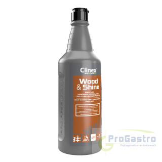 Clinex Wood&Shine 1L emulsja samonabłyszczająca i pielęgnująca do podłóg