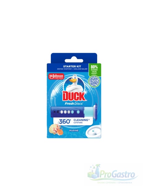 Duck Fresh Disc urządzenie + wkład Marine Morski zestaw startowy 36 ml