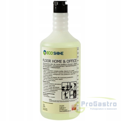 Eco shine Floor Home&Office 1L perfumowany koncentrat do mycia podłóg Eco shine Floor Home&Office 1L perfumowany koncentrat do mycia podłóg