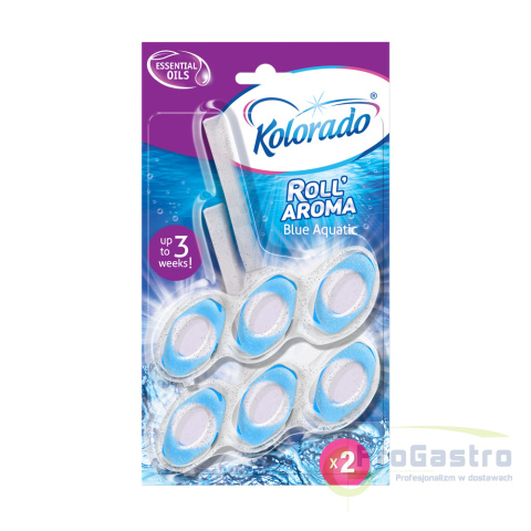 Kostka do WC Roll Aroma Blue Aquatic Kolorado Duopack Kostka do WC Roll Aroma Blue Aquatic Kolorado Duopack