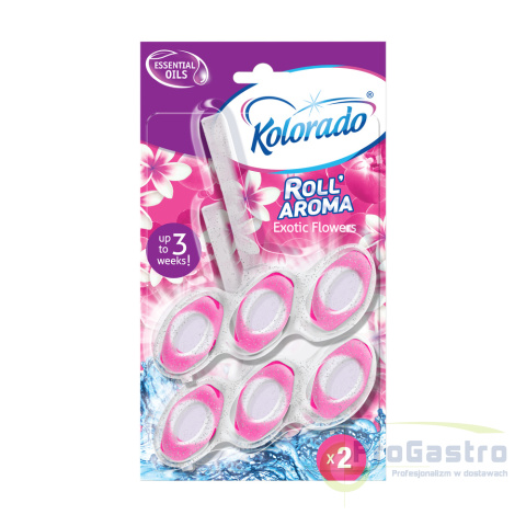 Kostka do WC Roll Aroma Cristal Exotic Flowers Duopack Kostka do WC Roll Aroma Cristal Exotic Flowers Duopack