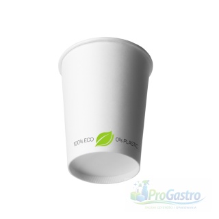Kubek papierowy 400 ml śr. 90 mm 50 sztuk 0% plastik Bez SUP