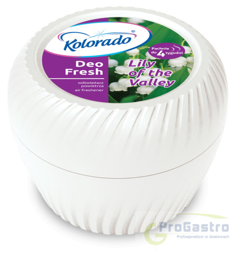 Odświeżacz powietrza w żelu Kolorado 150 g Konwalia Odświeżacz powietrza w żelu Kolorado 150 g Konwalia
