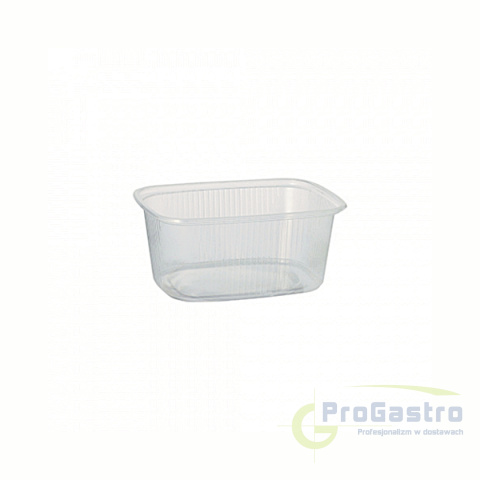 Pojemnik prostokatny transparentny 250 ml A100 Pojemnik prostokatny transparentny 250 ml A100